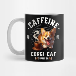 Caffeine Corgi Mug